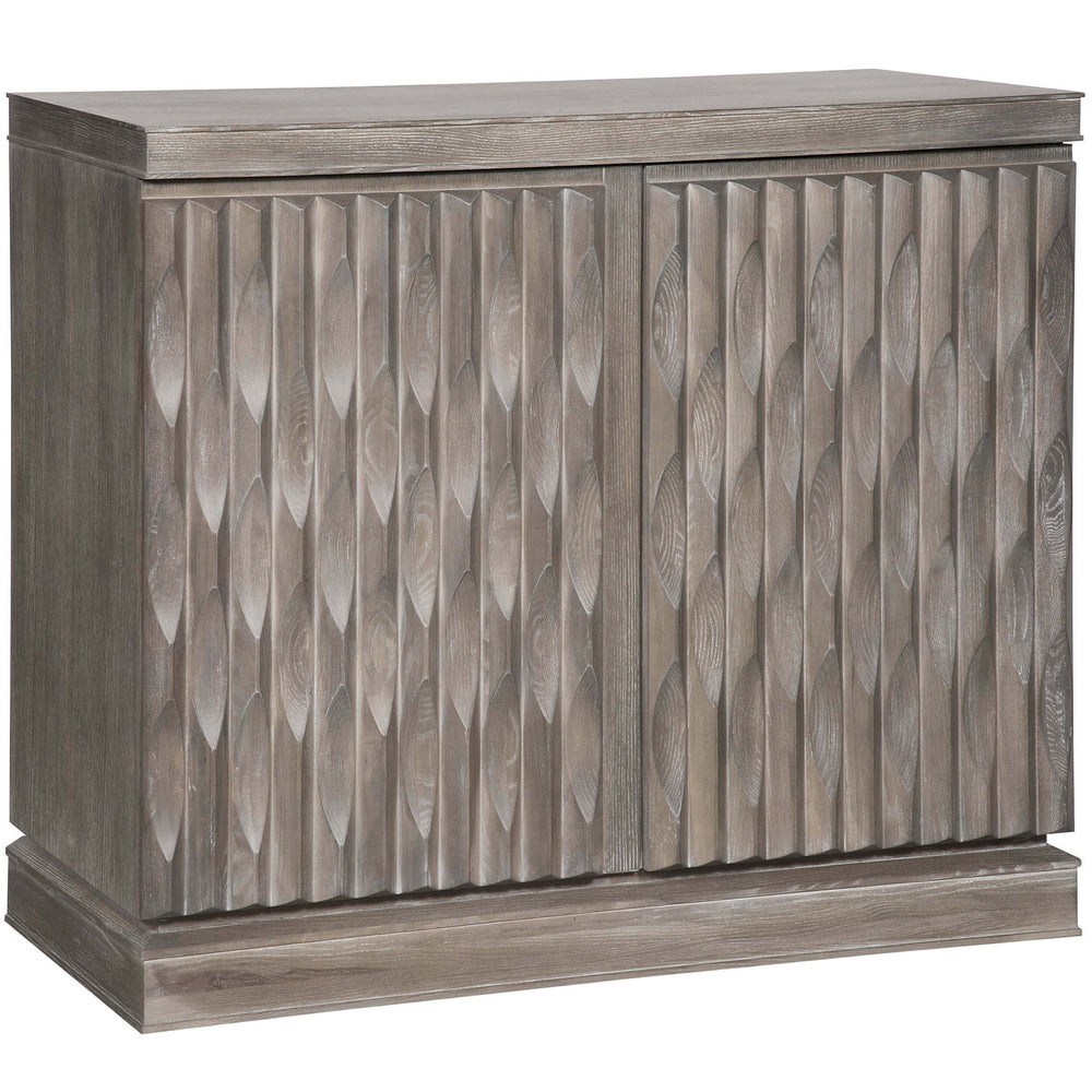 Foresthill Hall Chest, Raked Gray-Furniture - Storage-High Fashion Home