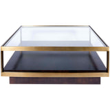 Rosco Square Cocktail Table-Furniture - Accent Tables-High Fashion Home