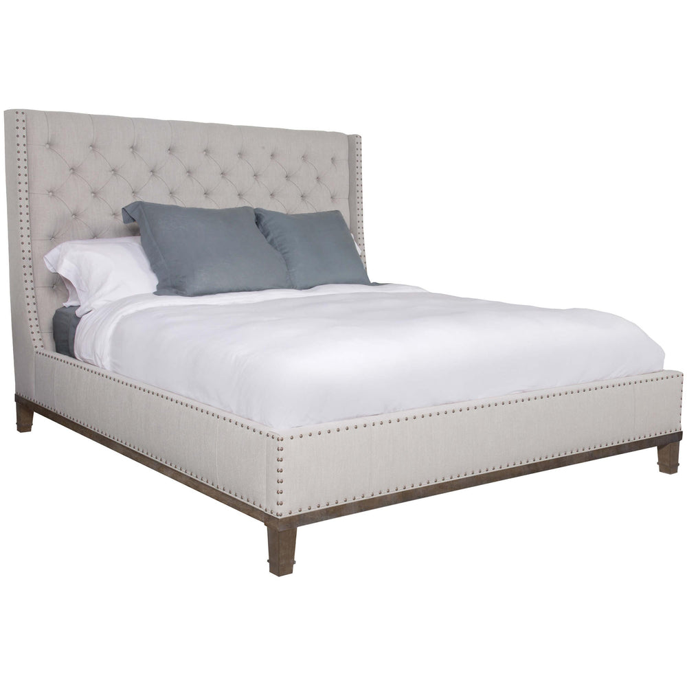 Cleo King Bed, Tepro Ash-Furniture - Bedroom-High Fashion Home