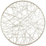 Wire Wall Decor, Silver - Accessories - High Fashion Home