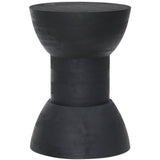 Wisdom Table Stool, Matte Black-Furniture - Accent Tables-High Fashion Home