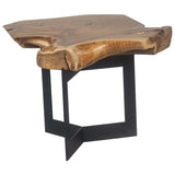 Wyatt End Table, Natural-Furniture - Accent Tables-High Fashion Home