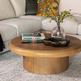 Zach Coffee Table, Bunished Parawood by Four Hands
