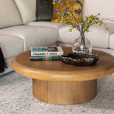Zach Coffee Table, Bunished Parawood