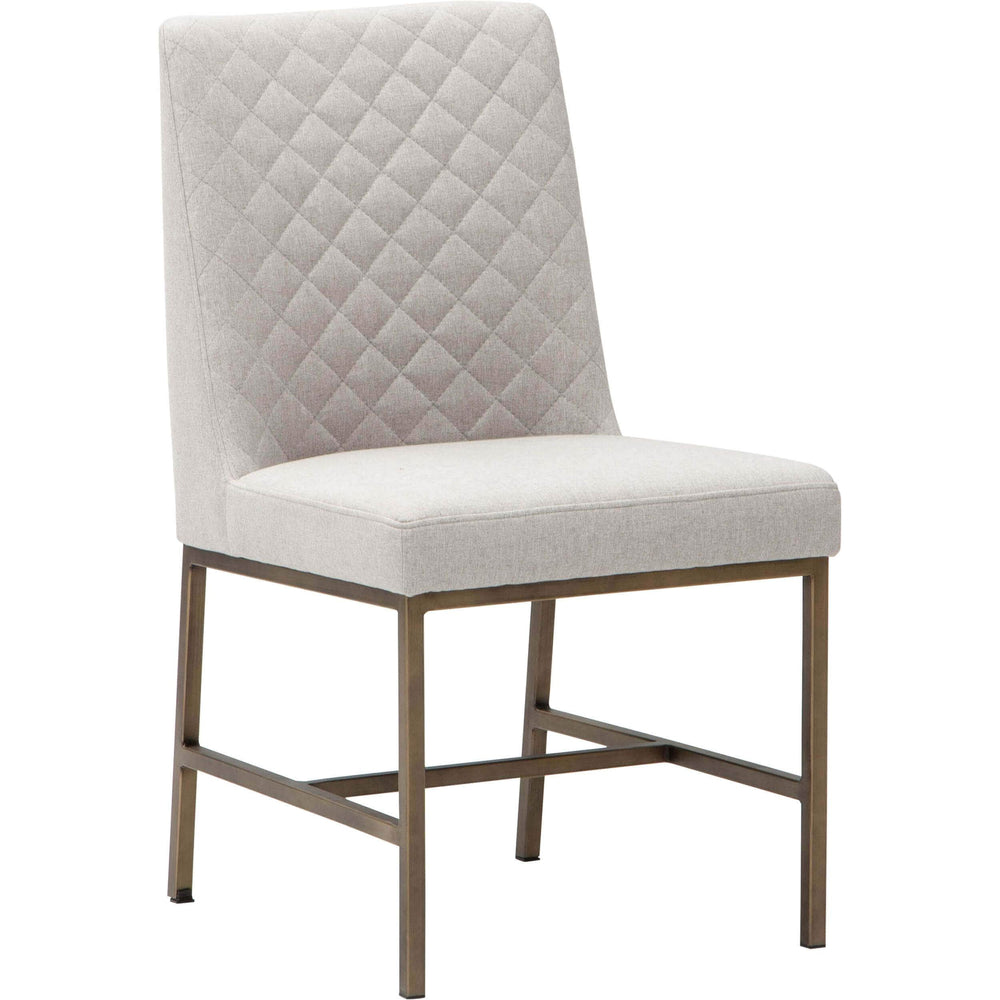 Zachary Dining Chair, Sunday Silver - Furniture - Dining - High Fashion Home
