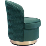 Zelda Chair, Green-Furniture - Chairs-High Fashion Home