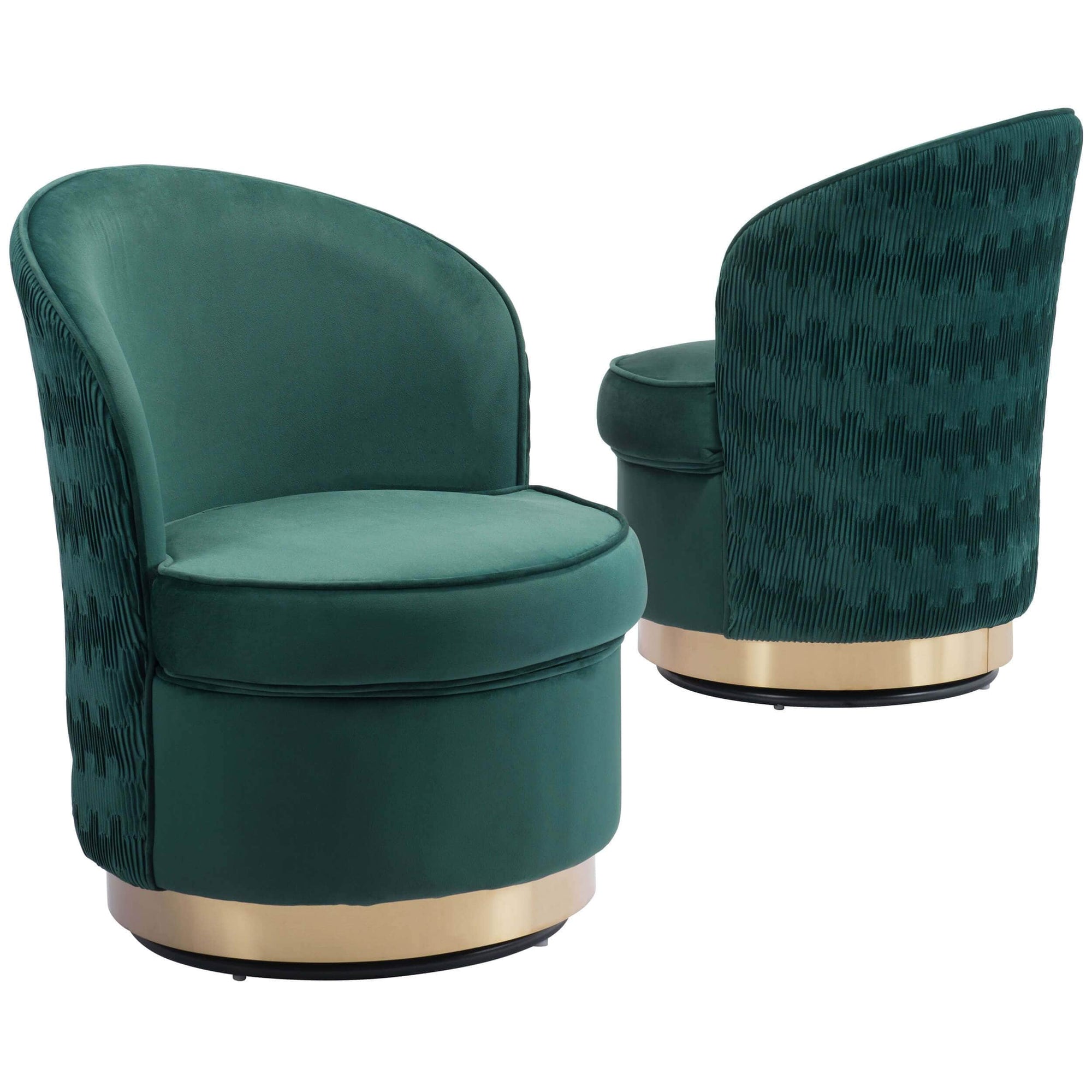 Zelda Chair, Green High Fashion Home