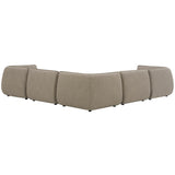 Zeppelin Classic L Modular Sectional, Speckled Pumice