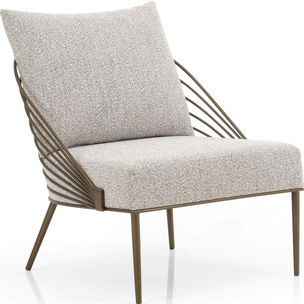 Zinnia Chair, Astor Stone-Furniture - Chairs-High Fashion Home