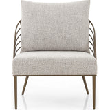 Zinnia Chair, Astor Stone-Furniture - Chairs-High Fashion Home