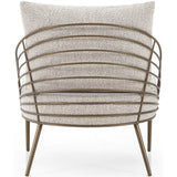 Zinnia Chair, Astor Stone-Furniture - Chairs-High Fashion Home