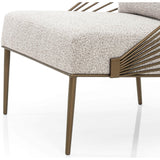 Zinnia Chair, Astor Stone-Furniture - Chairs-High Fashion Home