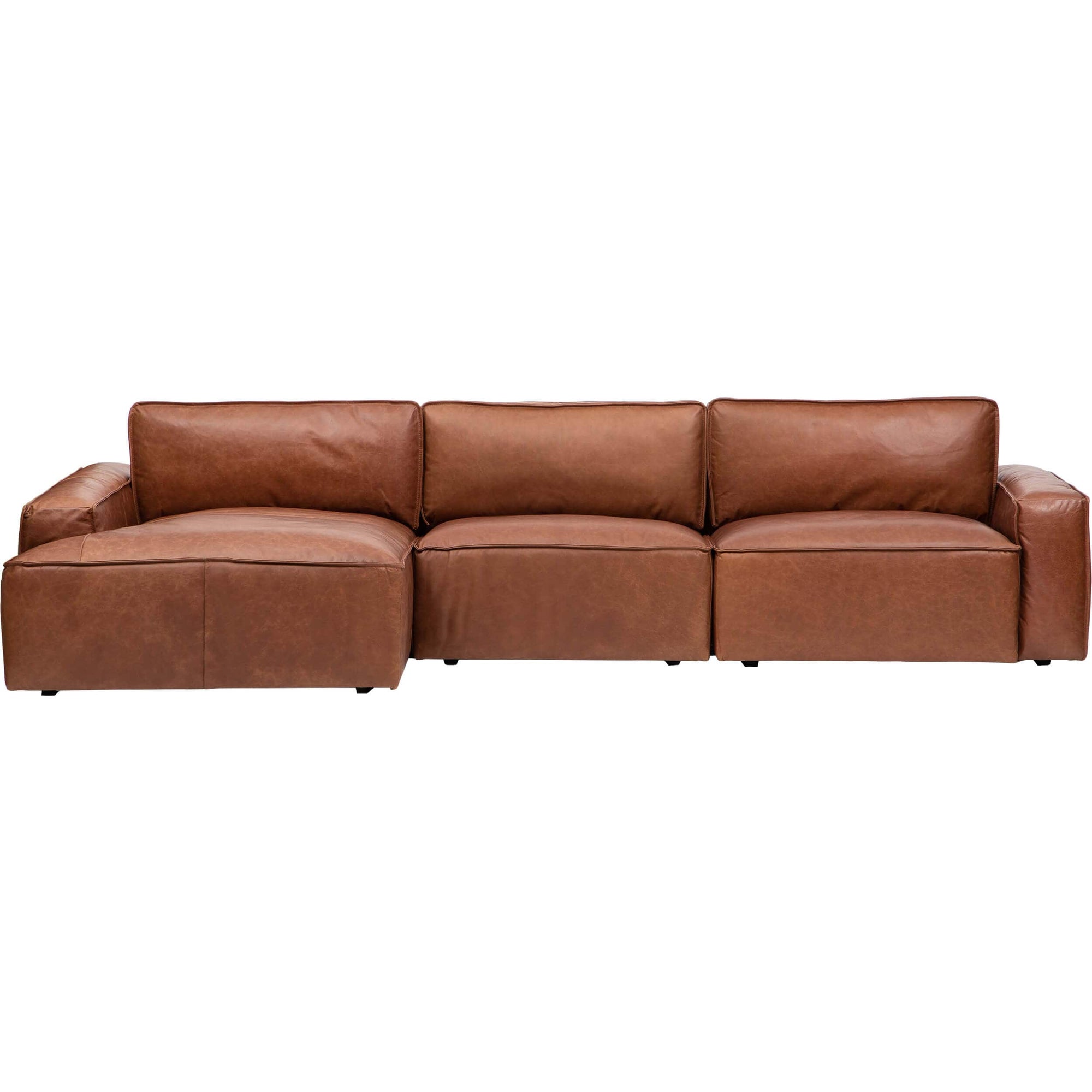 Zion Leather Sectional, Marseille Carmel – High Fashion Home