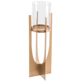 Equis Candleholder, Gold - Accessories - High Fashion Home