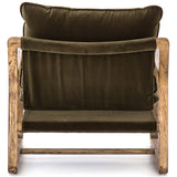 Ace Chair, Olive Green - Modern Furniture - Accent Chairs - High Fashion Home