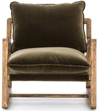 Ace Chair, Olive Green - Modern Furniture - Accent Chairs - High Fashion Home