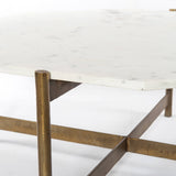 Adair Coffee Table, Raw Brass - Modern Furniture - Coffee Tables - High Fashion Home