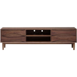 Adele Media Cabinet, Walnut - Furniture - Storage - High Fashion Home