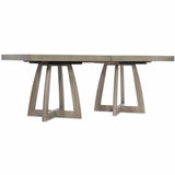 Affinity Rectangle Pedestal Dining Table - Modern Furniture - Dining Table - High Fashion Home