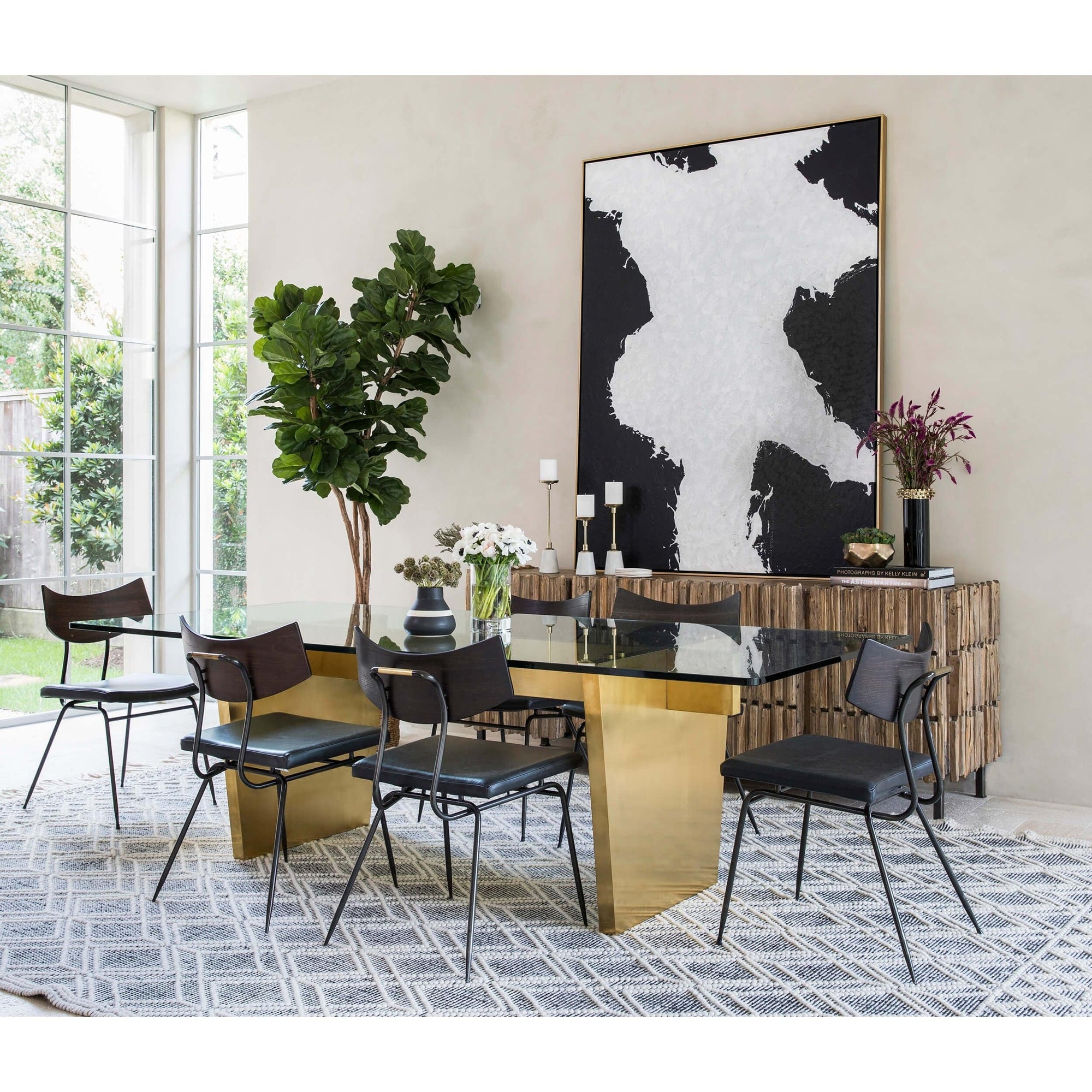 High top glass dining table clearance