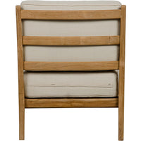 Allister Chair, Teak - Modern Furniture - Accent Chairs - High Fashion Home