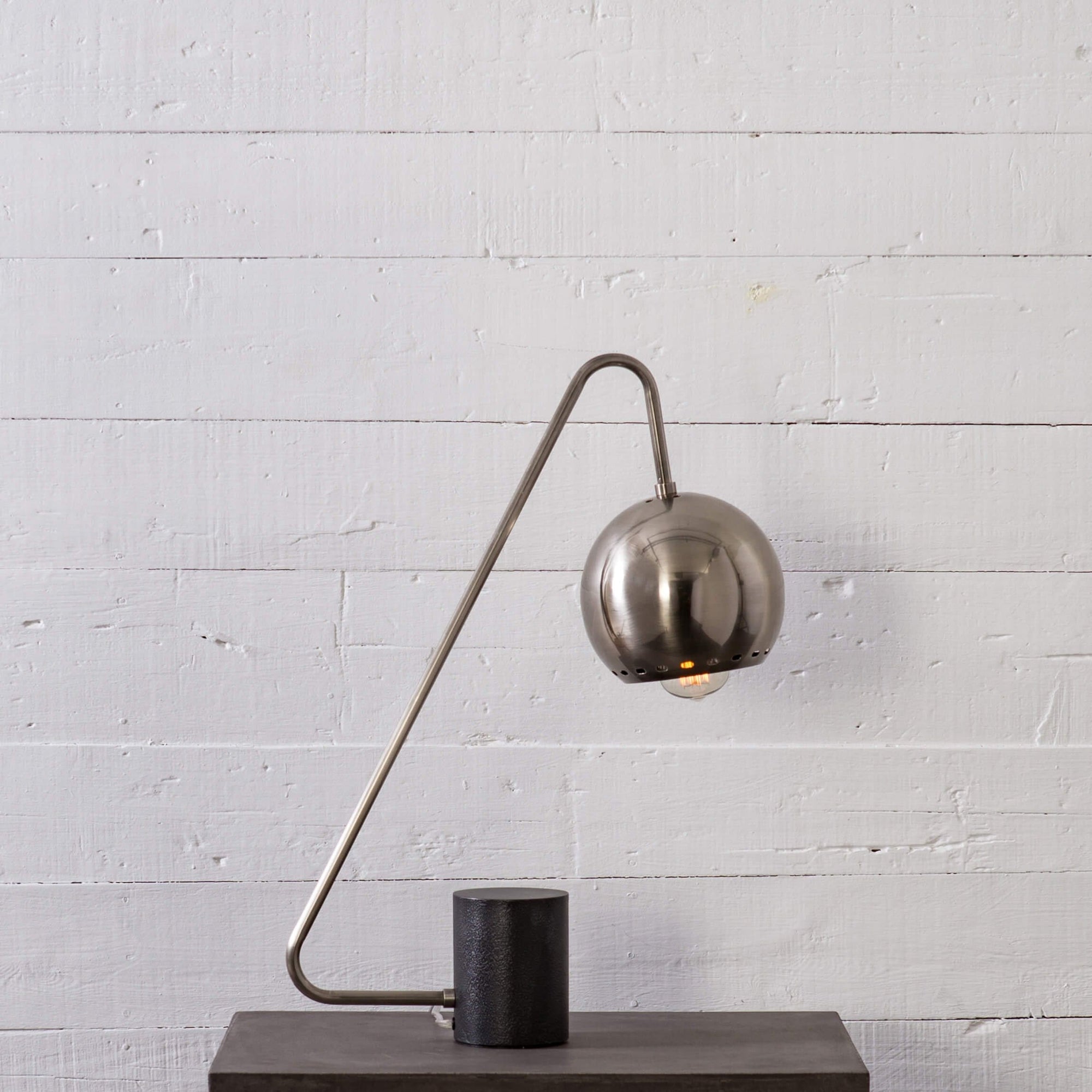 Alton Desk Lamp Antique Pewter High Fashion Home