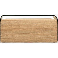 Amani Rope And Glass Coffee Table - Modern Furniture - Coffee Tables - High Fashion Home