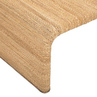 Amani Rope And Glass Coffee Table - Modern Furniture - Coffee Tables - High Fashion Home