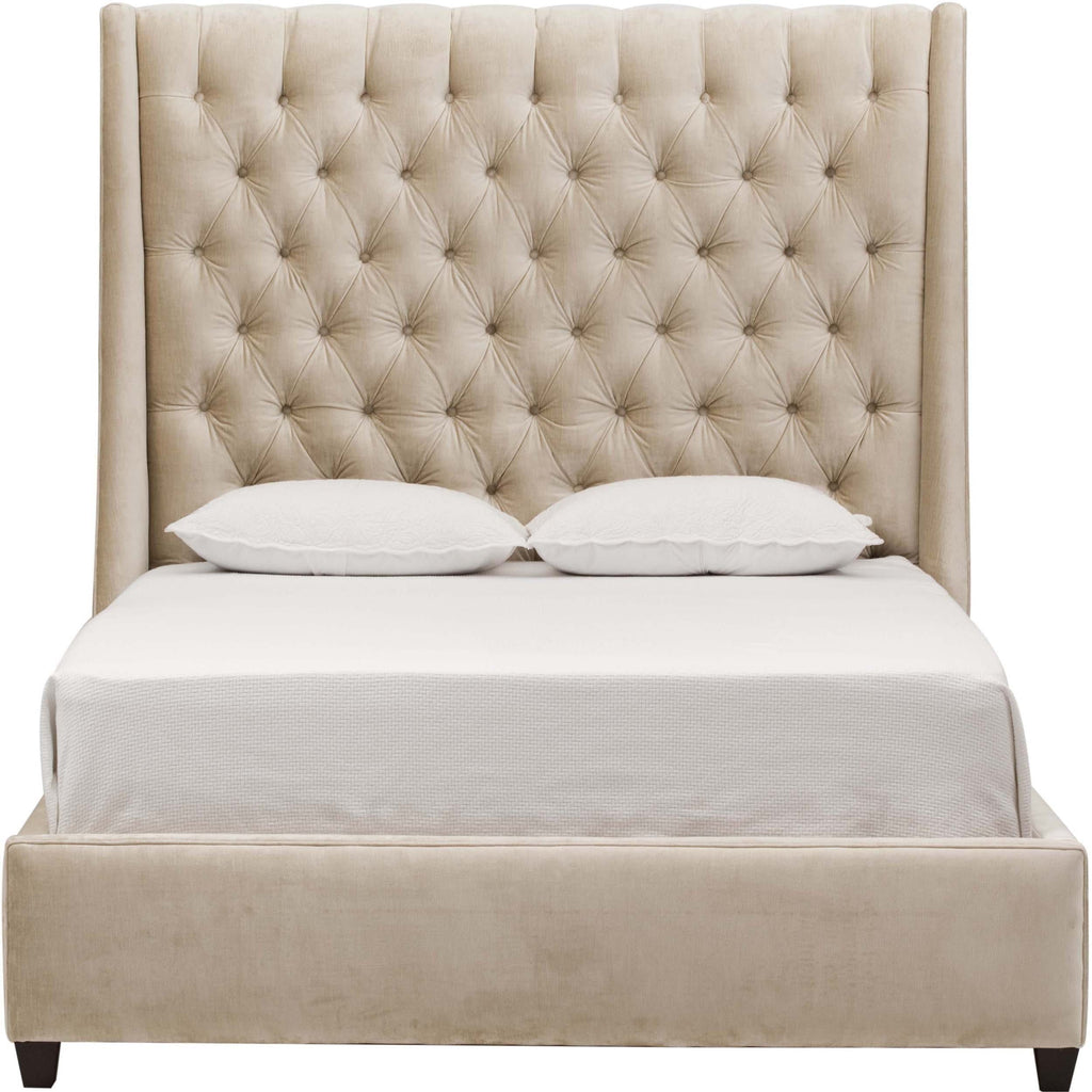 Amelia Tall Bed, Brussels Pearl High Fashion Home