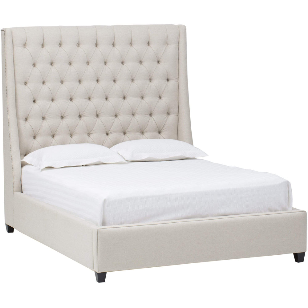 Amelia Tall Bed, Duet Natural - Modern Furniture - Beds - High Fashion Home