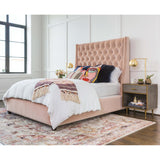 Shagreen Bedside Table, Antique Brass - Furniture - Accent Tables - High Fashion Home
