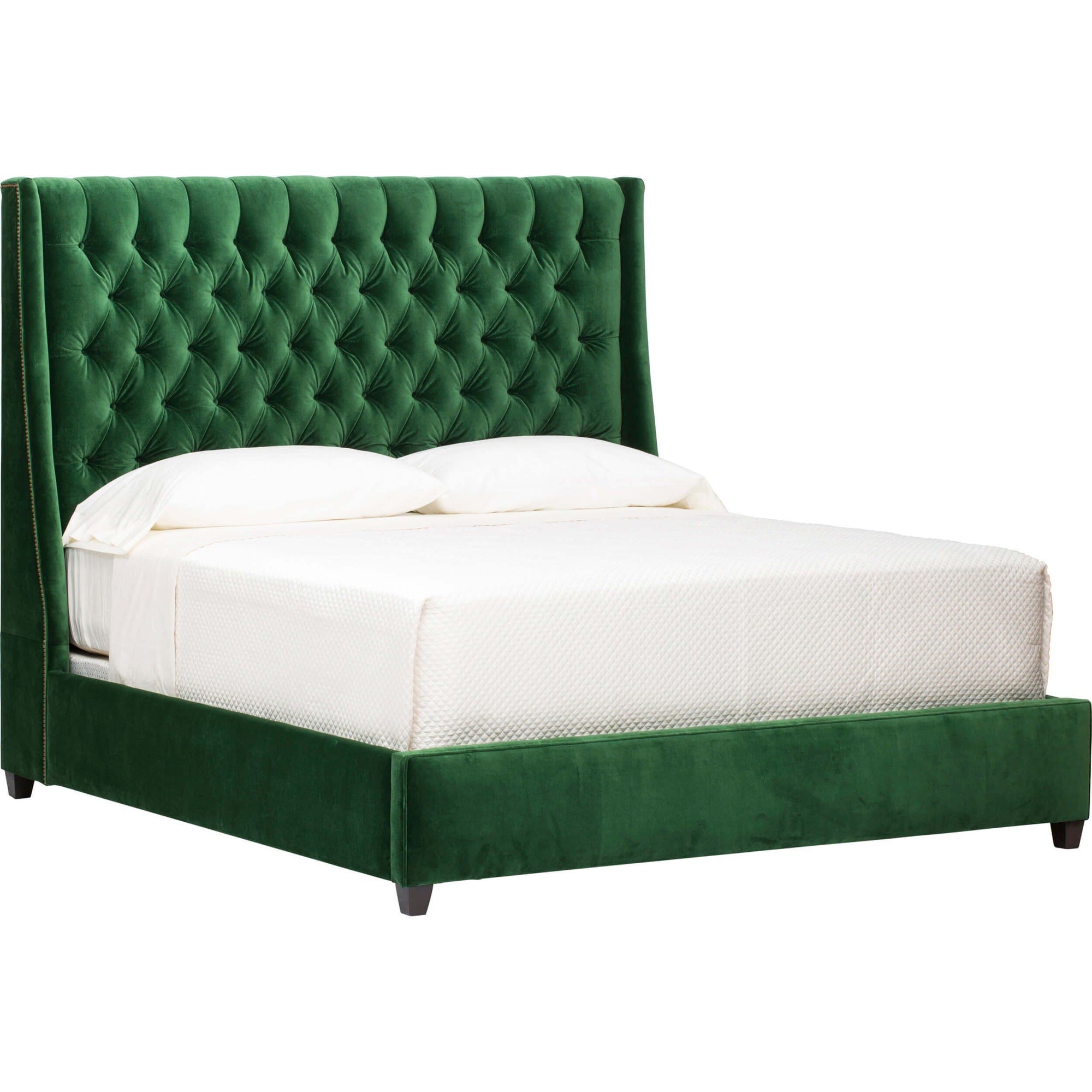 Amelia Tall Bed Vance Emerald High Fashion Home