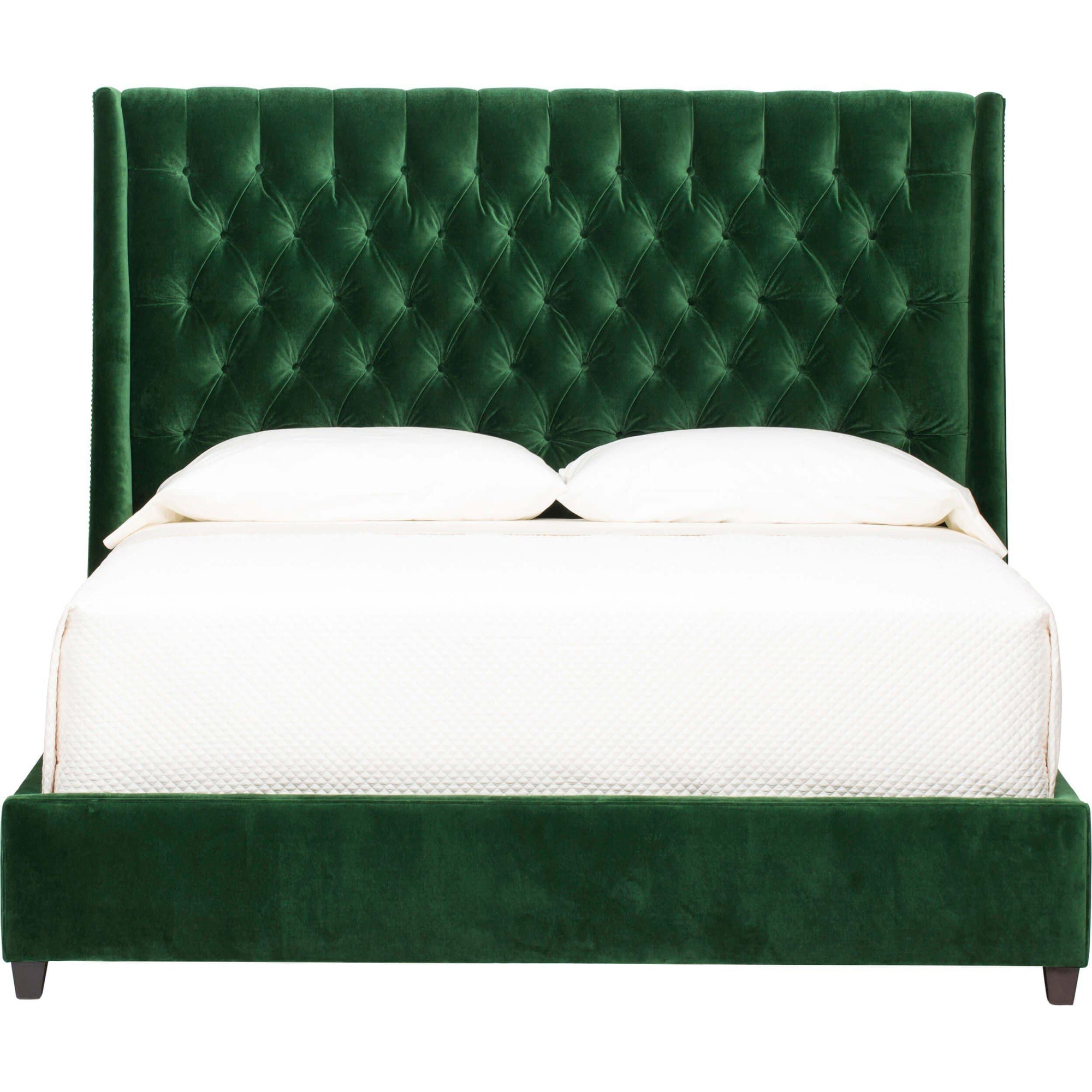 Amelia Tall Bed, Vance Emerald High Fashion Home