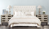 Amelia Tall Bed, Duet Natural - Modern Furniture - Beds - High Fashion Home