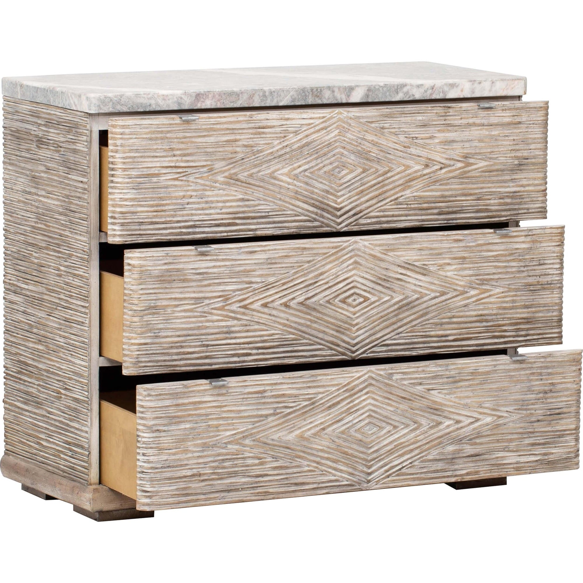 Hadassah 3 shop drawer accent chest
