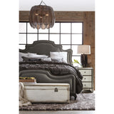Arabella Mirrored Three Drawer Nightstand - Furniture - Bedroom - High Fashion Home