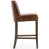 Aria Counter Stool, Sienna Chestnut - Furniture - Dining - High Fashion Home