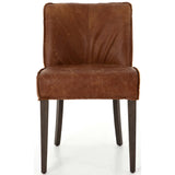 Aria Leather Dining Chair, Sienna Chestnut - Furniture - Dining - High Fashion Home
