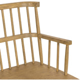 Aspen Bench, Sandy Oak - Furniture - Chairs - High Fashion Home