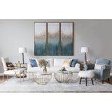 Concrete And Brass Table Lamp - Lighting - High Fashion Home