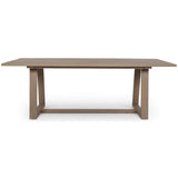 Atherton Dining Table, Brown - Modern Furniture - Dining Table - High Fashion Home