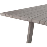 Atherton Dining Table, Weathered Grey - Modern Furniture - Dining Table - High Fashion Home