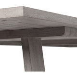 Atherton Dining Table, Weathered Grey - Modern Furniture - Dining Table - High Fashion Home