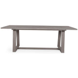 Atherton Dining Table, Weathered Grey - Modern Furniture - Dining Table - High Fashion Home