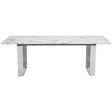Atlas Coffee Table, Silver - Furniture - Accent Tables - High Fashion Home