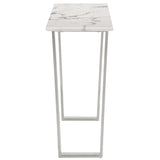 Atlas Console Table, Silver - Furniture - Accent Tables - High Fashion Home