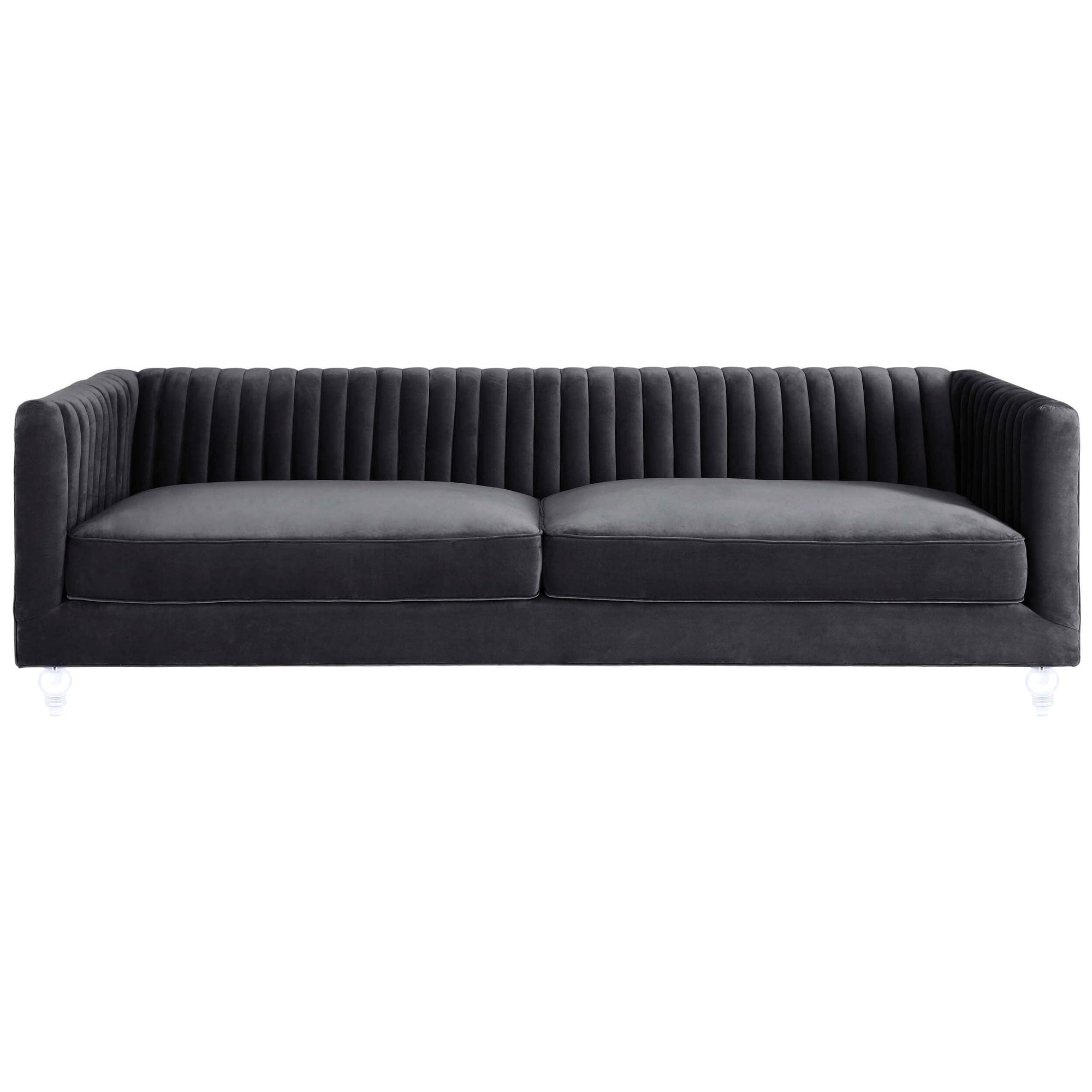 Aviator Sofa Grey High Fashion Home
