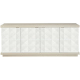 Axiom Shaped Buffet - Furniture - Storage - High Fashion Home