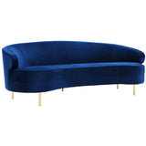 Baila Sofa, Navy - Furniture - Sofas - Fabric 