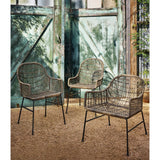 Bandera Outdoor Club Chair, Distressed Grey - Furniture - Chairs - High Fashion Home